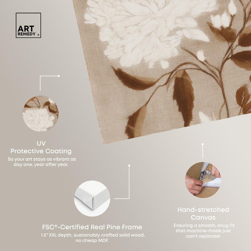 Lin antique I, impression sur toile par Art Remedy, H 15 po x l 10 po, Toile tendue avec châssis