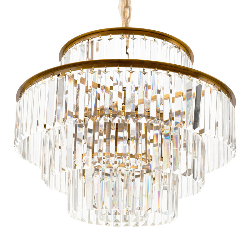 Lustre à niveaux unique / remarquable à 12 lumières Bircheat