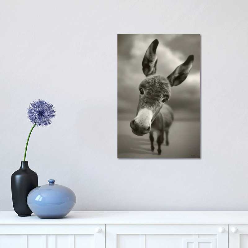 Hey There by Ben Heine - Print on Canvas, Wrapped Canvas, 101.6 cm H x 66.04 cm W x 3.175 cm D