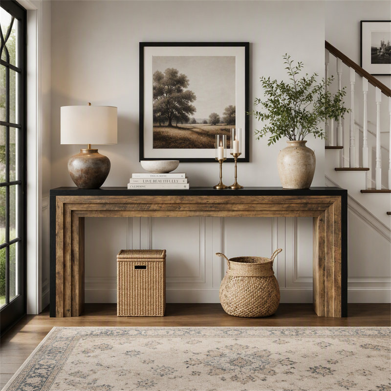 Table de couloir 70,9 po