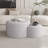 Rectangle Upholstered Fabric Ottoman-1651301554