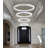 Modern 5-rings Crystal Led Chandelier-79097869