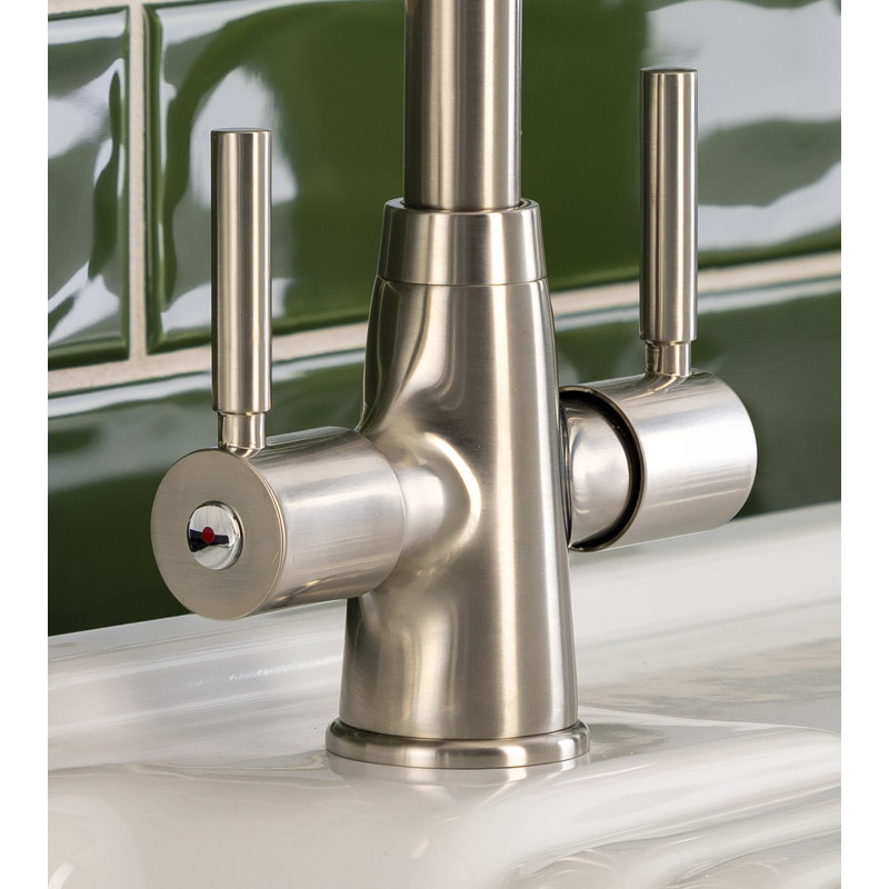 Abode Designs Rochelle Kitchen Faucet, Brushed Nickel