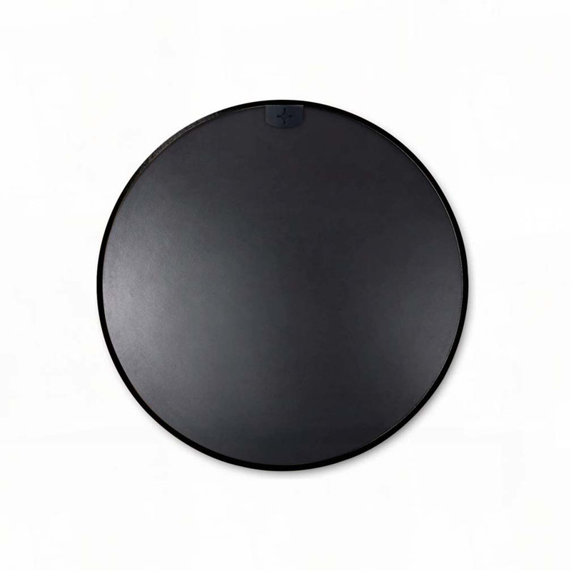 Miroir mural pour salle de bain, 24 po x 24 po, Noir, noir, noir, noir