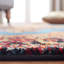 Tapis oriental doré / bleu clair Cassara-1045173477