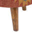 Tabouret décoratif en bois massif Caruthers