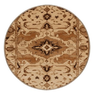 Machine Washable Persian Beige Area Rug