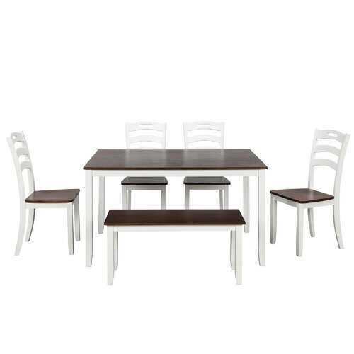 Red Barrel Studio® Bambino 6 - Piece Dining Set & Reviews | Wayfair