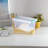 Sterilite Medium Clip Box, Stackable Small Storage Latch Lid Bin, Container Organizes Office, Crafts