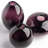Cecile 3-Piece Hand-Blown Glass Vase Set (Purple)-266241739