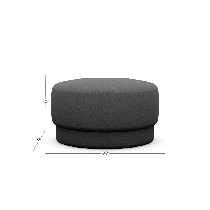 Cremini Medium Ottoman, Grande 120931