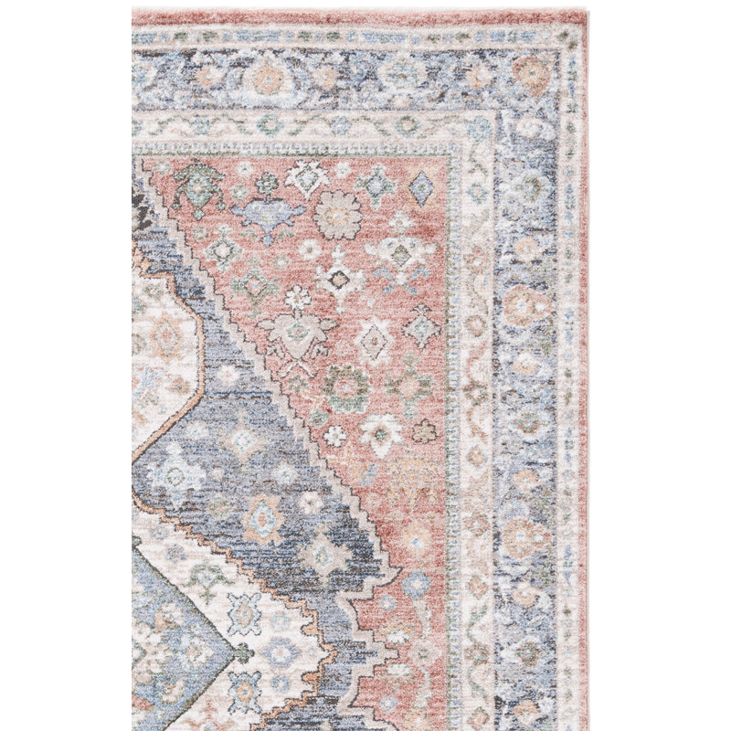 Jacomine Performance Oriental Rug, Square 5'3"