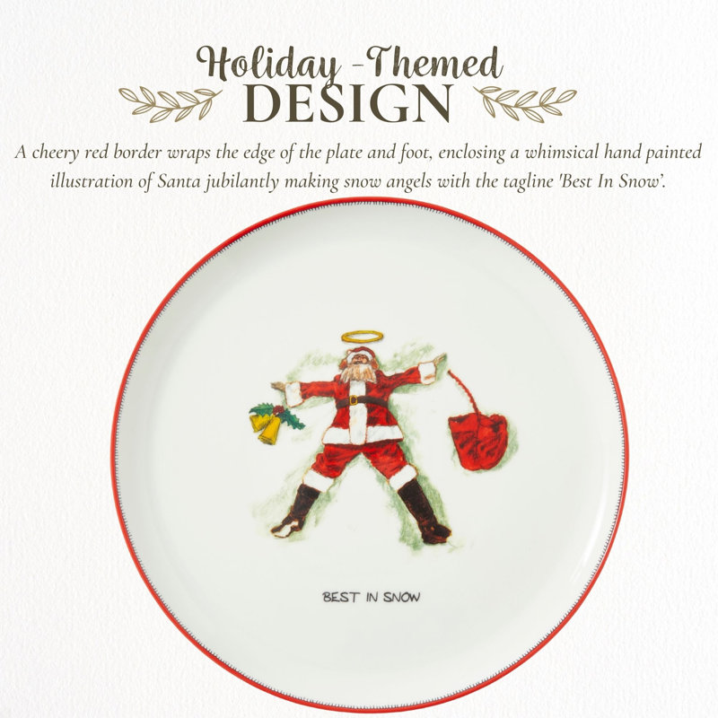 Doodles Best in Snow Cake Stand