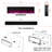 50 inches Recesses and Wall Mounted Electric Fireplace inserts
