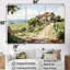 «Vineyard Scenery Beauty II - Vineyard», reproduction d'art murale-107767920-107767917