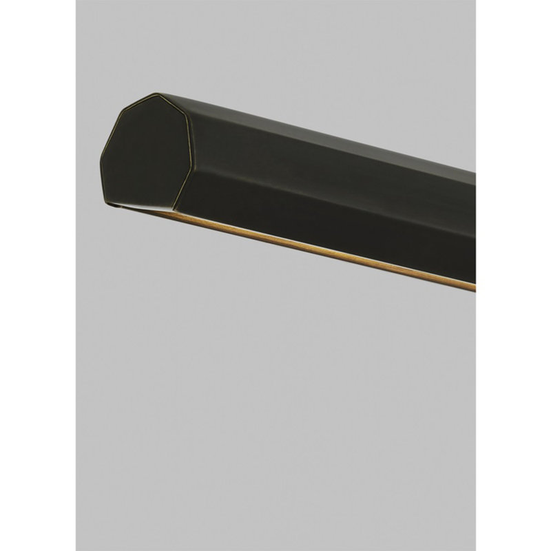 Plural Dimmable LED Wall Mounted Picture Light, Dark Bronze