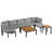 Outdoor Sectional Sofa Set Conversation Set-1776452524