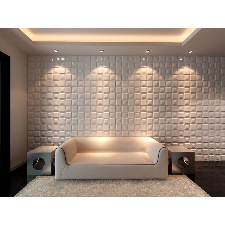 HomecraftLA LV III 23.6 x 23.6 3D Wall Panel