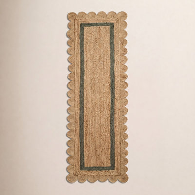 Inaki Hand-Woven Geometric Jute Rug
