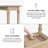 Castine Solid Wood Console Table