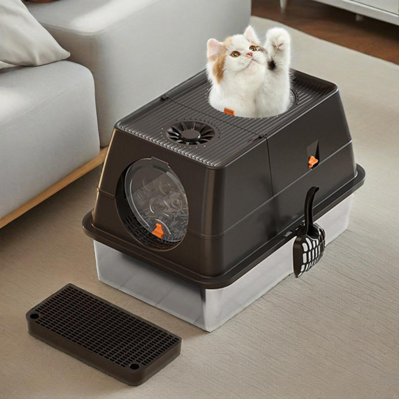 Litter Box Enclosure, Black