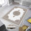 Tapis tissé élégant, 31,5 po x 47,2 po | 100% polyester, hauteur des poils: 0,04 po, hauteur totale: 0,31 po | Antibactérien, feutre en PVC antidérapant | Lavable à la machine, parfait pour le salon et la chambre à coucher-982393434