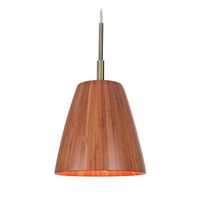 Luminaire suspendu conique à 1 lumière Sorg Adnap