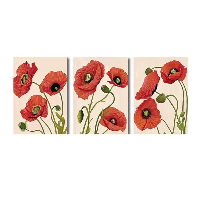 3 Piece Wrapped Canvas Painting