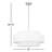 Eline 3 - Light Dimmable Drum Chandelier