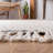 Brashear Hand Loomed Wool/Cotton Rug in Ivory/Black-706643223