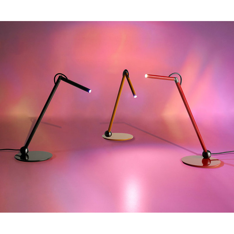 Calamaio LED Desk Table Lamp, Red