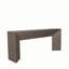 Grady 72" Wood Modern ConsoleTable Dusted Stone
