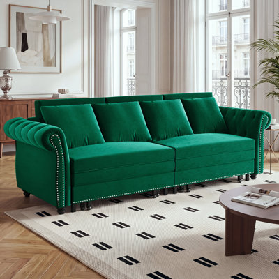 Canapé-lit Chesterfield 90 po