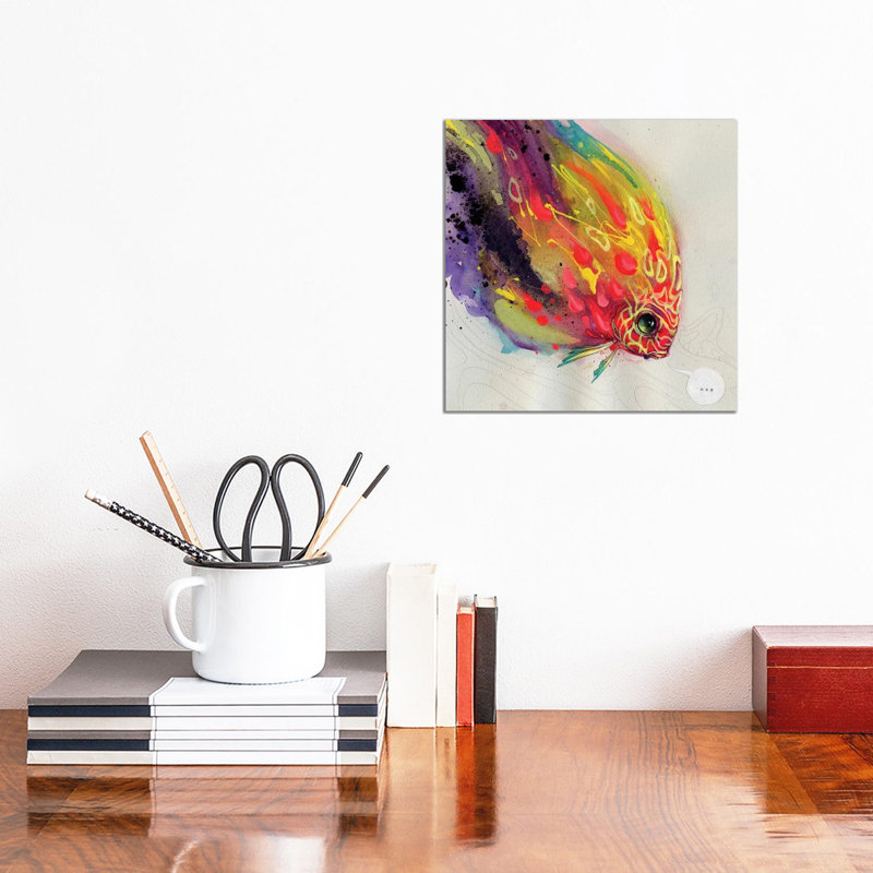 Liquid Lava 1 Piece Wrapped Canvas Painting, 30.48 cm H x 30.48 cm W