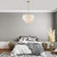 Bertan 4-Light Dimmable Adjustable Height Tiered Chandelier-88580181-88580182