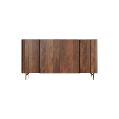 Retro Light Luxury Porch Cabinet 55.1'' Sideboard