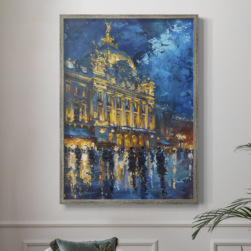 LANDSCAPES Series CECV, reproduction d'art encadrée - bois massif, H 11 po x l 9 po