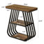 Pedestal End Table-728419629-728419618