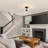 Adia Glass Semi Flush Mount