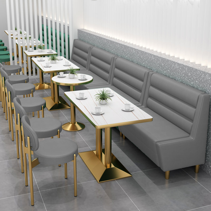 Banc de rangement Nordic Modern Elegant, Gris