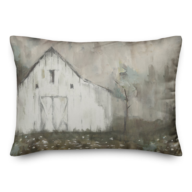 Housse de coussin rectangulaire en polyester 