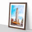 Flatiron Building in New York - Picture Frame Painting Print-56739783-56739781