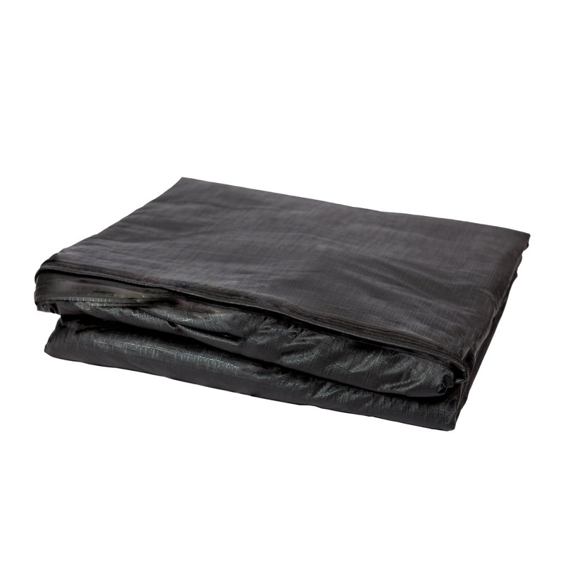 Fire Sense Square Fire Pit Vinyl Cover For Patio Heaters Heavy Duty 10 Gauge Felt Lined Water 38” x 38”