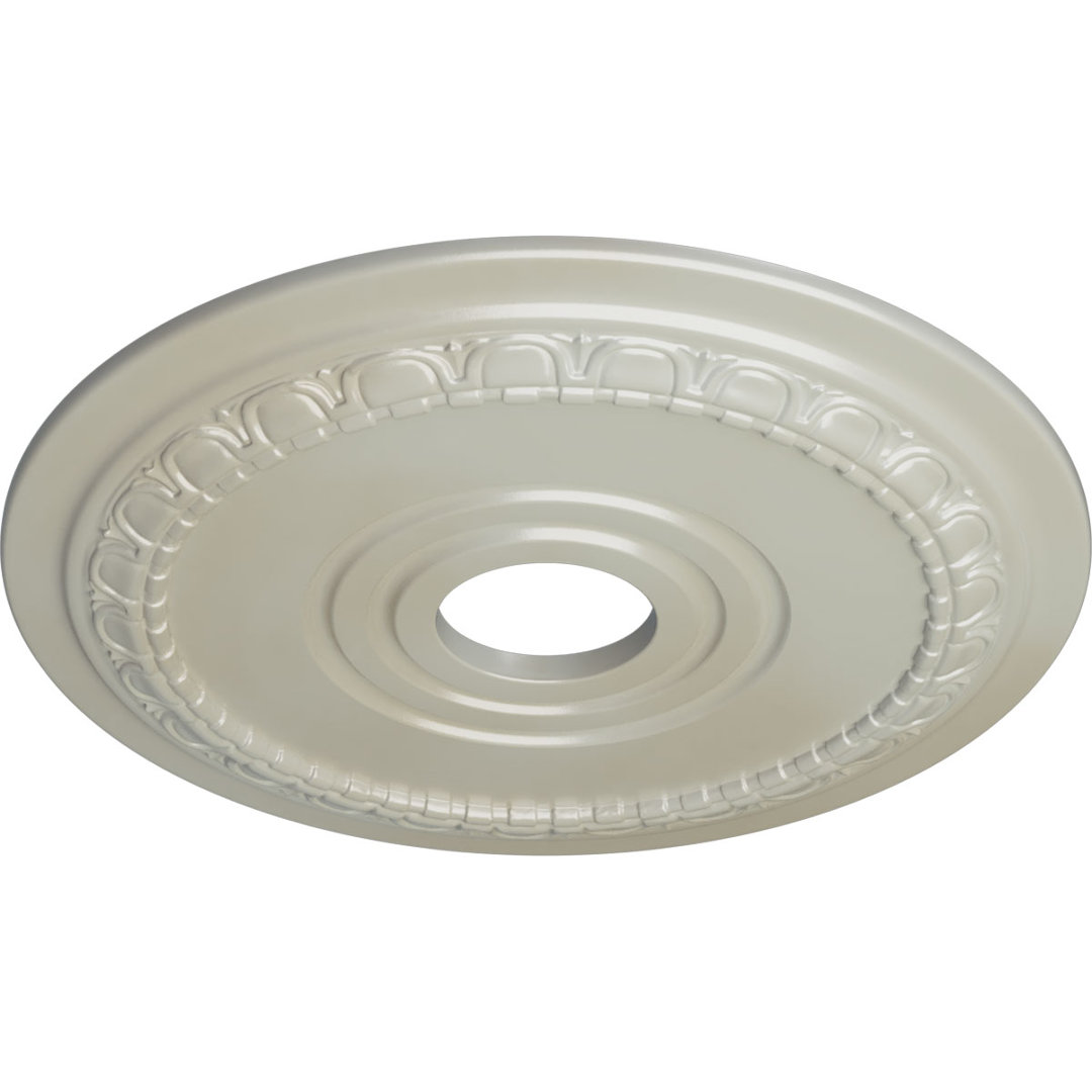 Endurathane Munich Ceiling Medallion, 17 1/2"OD x 3 5/8"ID x 1"P (Fits Canopies up to 5 5/8") Ekena Millwork 