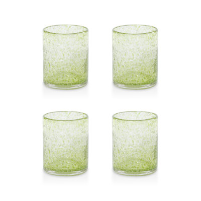 Verres à bulles Antibes, ensemble de 4