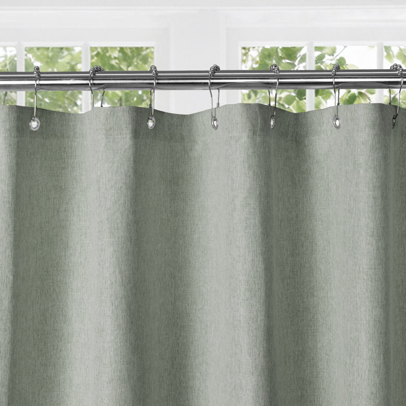 Rideau de douche Linen, Gris