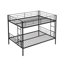 Lit superposé double au dessus d'un lit double, aucun sommier requis, assemblage facile