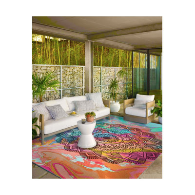 Tapis rose lavable à la machine