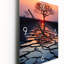 Horloge murale Silence Of The Single Tree At Stunning Sunset I - Landscape Trees-266235873