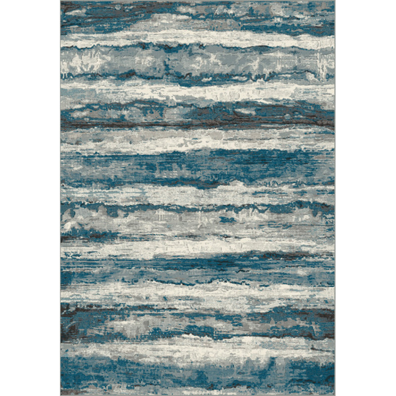 Miskell Viscose Abstract Indoor Rug, Rectangle 7'10" x 10'10"